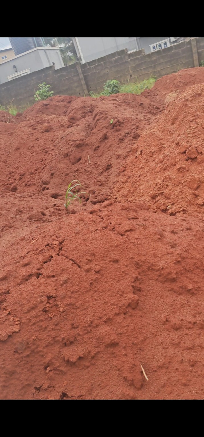 Filling sand and laterite supplied for site preparation in Lagos