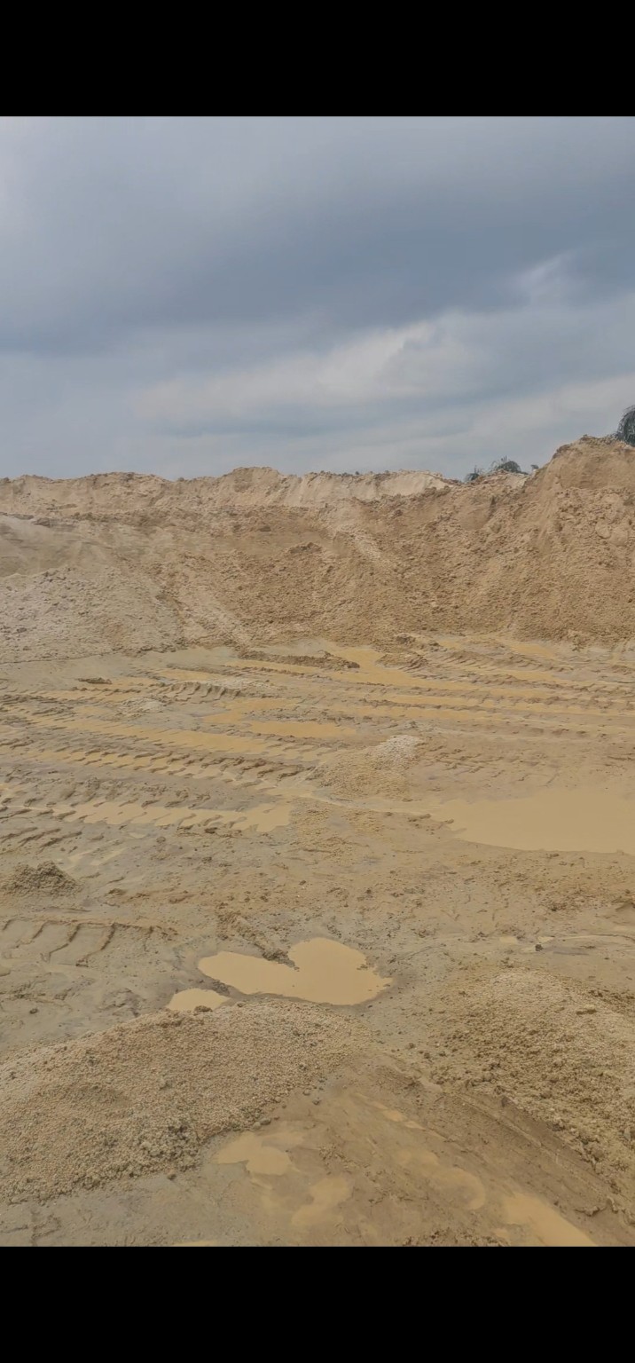 Sharp sand supplied for construction in Lagos